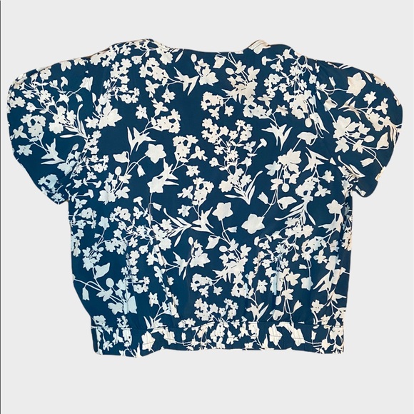 Tulip Sleeve Wrap Top - Picture 6 of 7